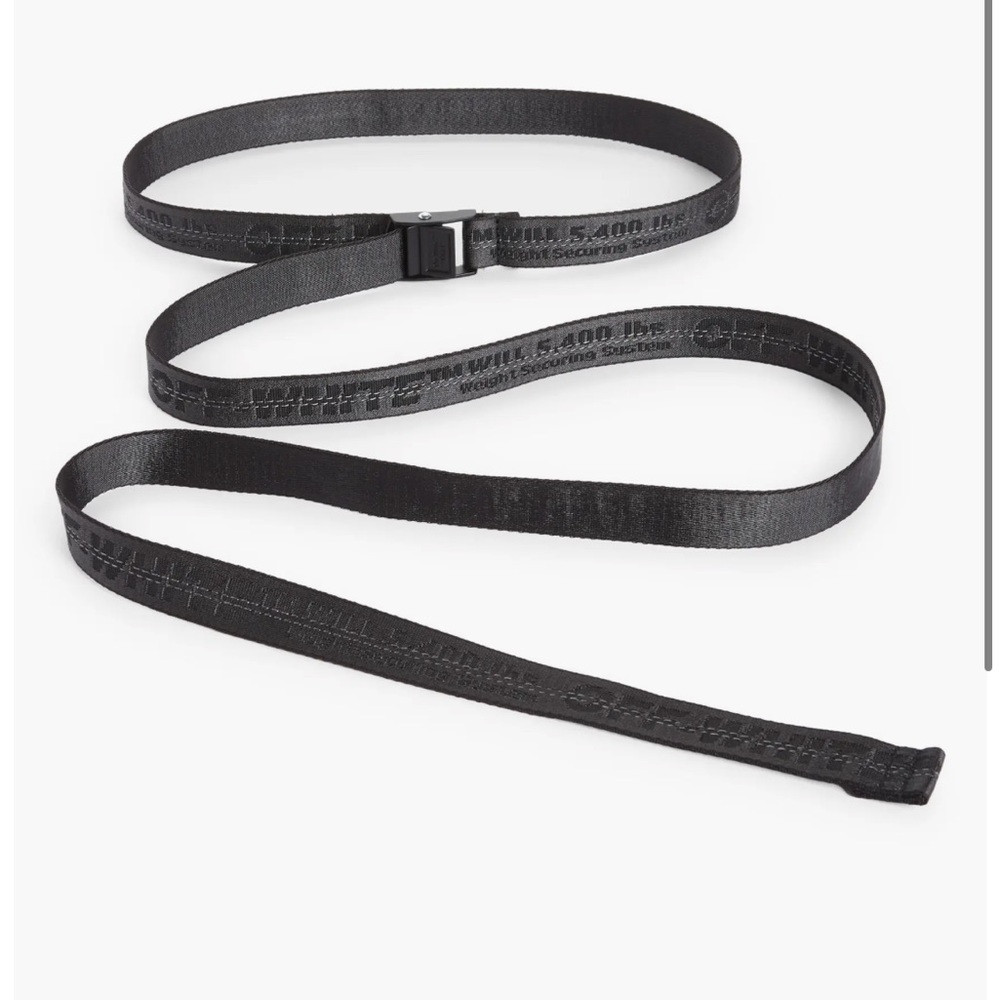 NEW Off-White Mini Industrial Black Belt Virgil Abloh